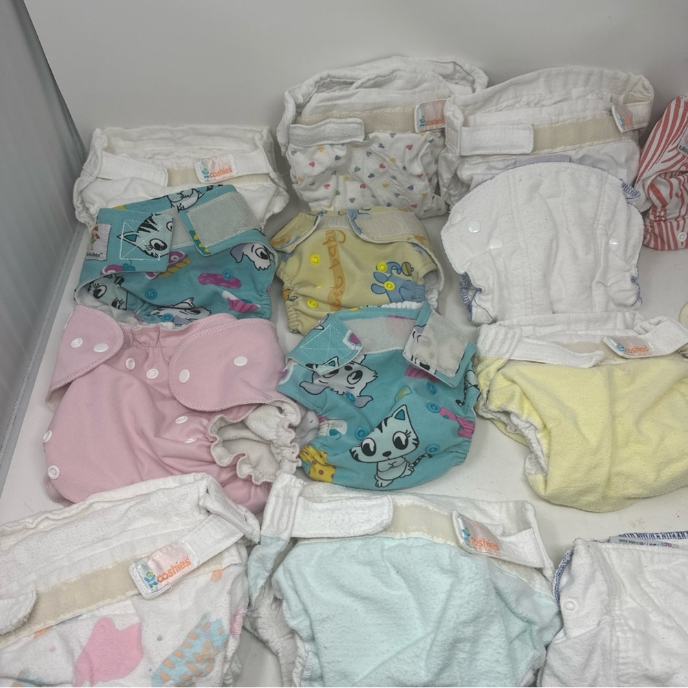 Colorful Baby Cloth Diapers Set